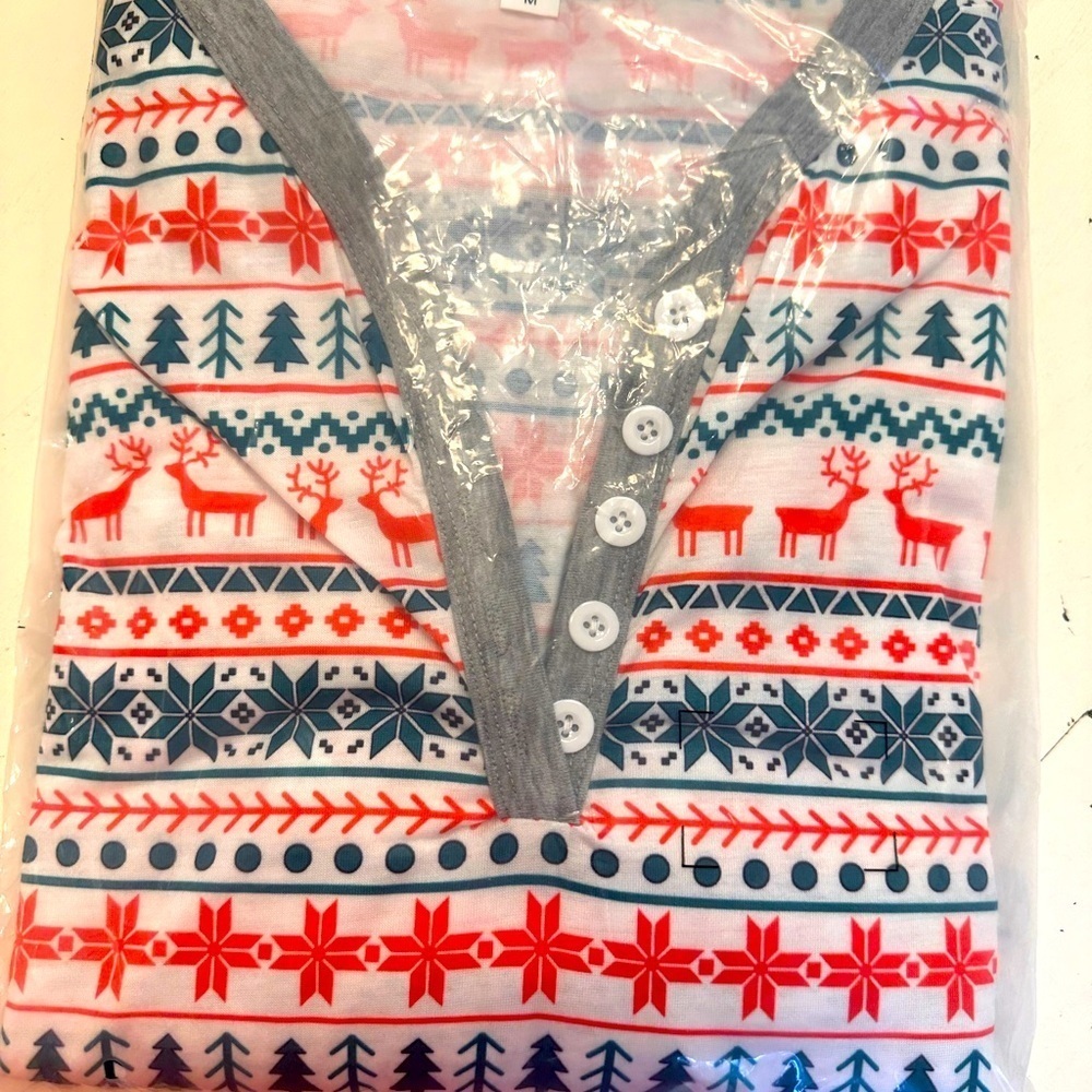 Family Holiday PJ’s For Women- M